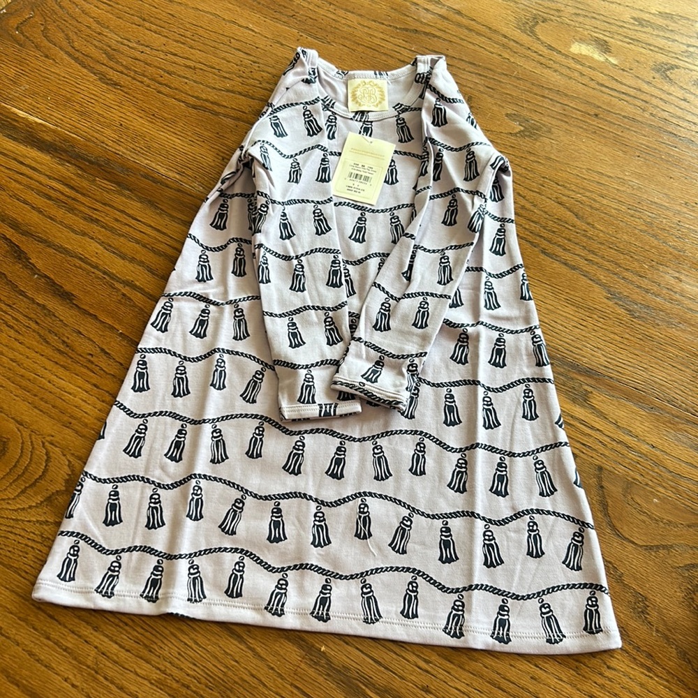 Purple tassel long sleeve play dress from TBBC